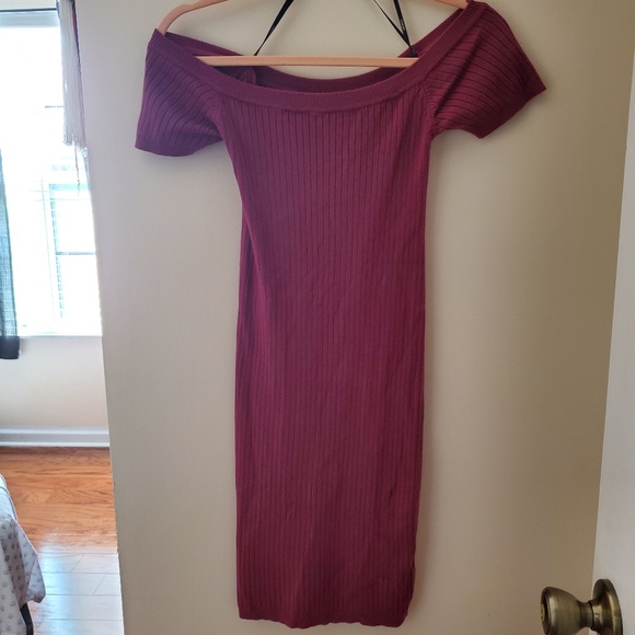 FOREVER 21 OFF THE SHOULDER DRESS - Picture 2 of 6